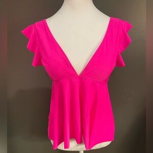 Bright Pink Beachsissi Tankini Swimsuit